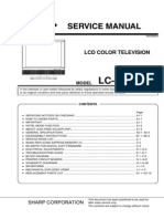 Sharp Lc-20sd4e Service Manual