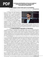 O Ciberespaço como fonte para Jornalismo