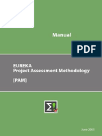 Manual: Eureka Project Assessment Methodology (PAM)