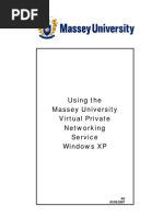 Using VPN Windows XP