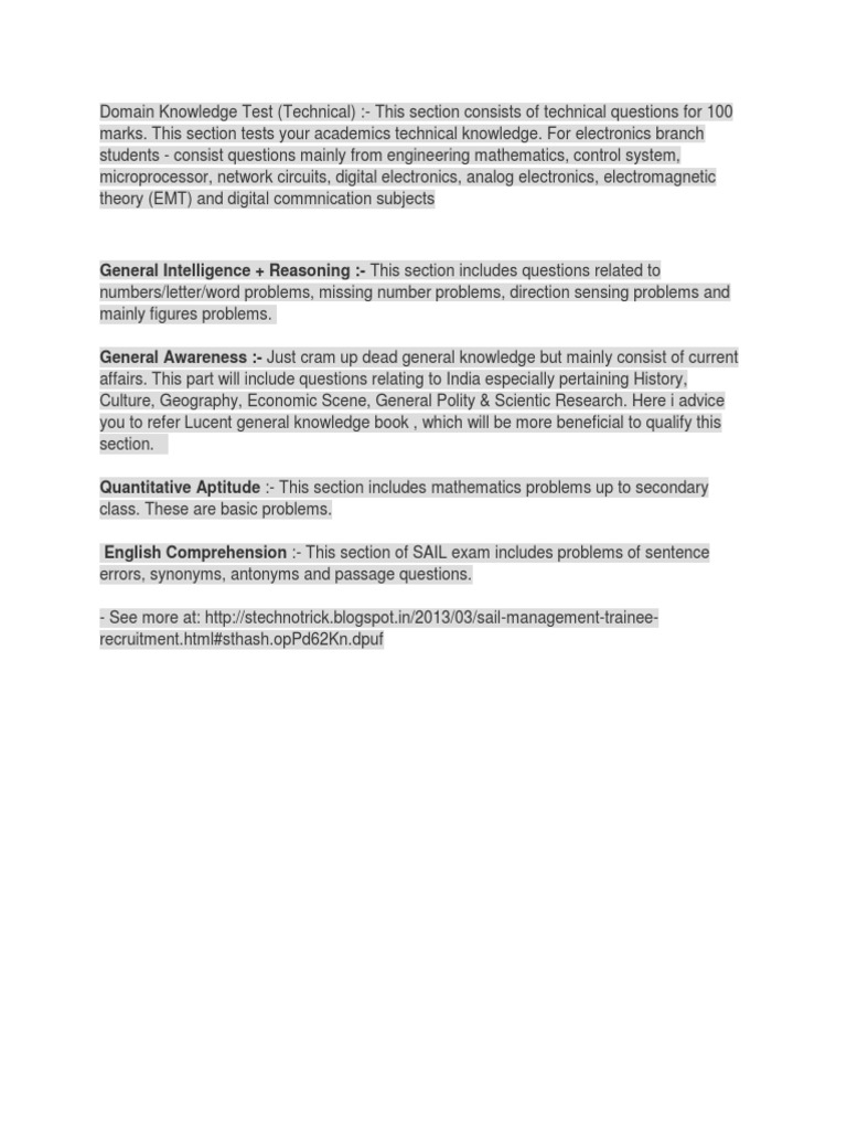 General Intelligence + Reasoning:-This Section Includes Questions ...