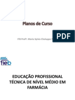 Planos de Curso para o Primeiro Dia de Aula em Farmácia.