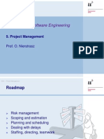 Einführung in Software Engineering: 9. Project Management