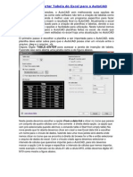 DICA - Importar Tabela Do Excel