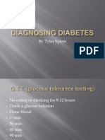 Diagnosing Diabetes