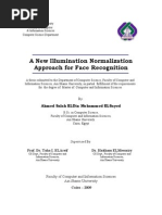 Download MsC THESIS a New Illumination Normalization Approach for Face Recognition 2009 by Ahmed Salah ELDin SN20609812 doc pdf