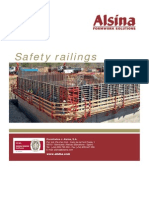 Safety Railings: Encofrados J. Alsina, S.A