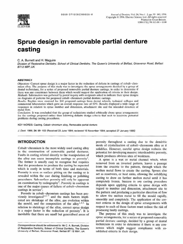 Sprue Design PDF Casting (Metalworking) Building Engineering