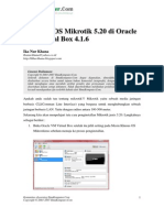 Installasi OS Mikrotik 5.20 Di Oracle VM Virtual Box 4.1.6
