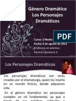 Personajes Dramáticos