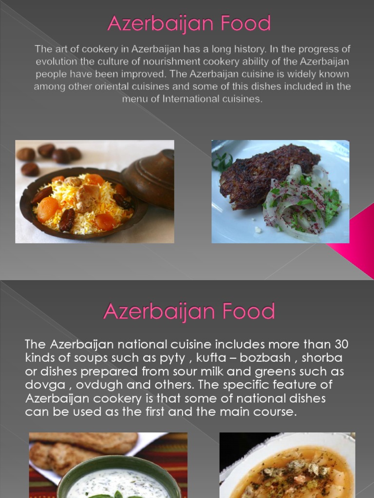 Azerbaijan Food | PDF