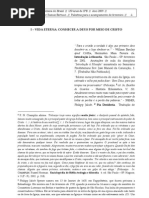 Vida Eterna_ Conhecer a Deus Por Meio de Cristo