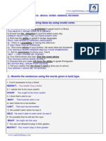 Modal Verbs. Practice. Respuestas PDF