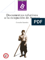 Documentos Relativos a La Ocupacion de Arauco