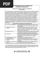 Institutionalization of Tech