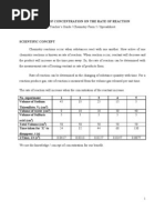 factors affecting reaction rates worksheet 1 | Reaction Rate | Chemical
