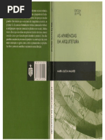 as aparências em arquitetura - maria lucia malard