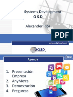 OSD Presentacion AnyMerca - Gestion de Mercaderistas - CRM Medellin