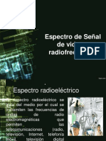 Espectro de La Senal de Video y Radiofrecuencia