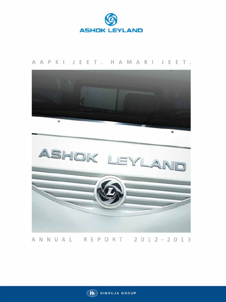 Ashok Leyland Annual Report 2012 2013 Download Free PDF Audit Committee Board Of Directors