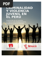 Criminalidad y Violencia Juvenil en El Perú