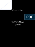Octavio Paz - Topoemas