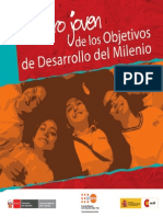 Rostro Joven de los objetivos de Desarollo y Milenio