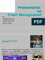Event Management - Presentations
