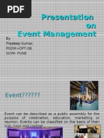 Event Management - Presentations