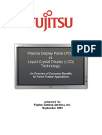 Plasma Display Panel (PDP) vs. Liquid Crystal Display (LCD) Technology