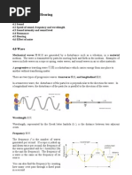 Unit 4 Sound and Hearing