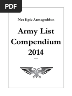 Netea Army List Compendium 2014