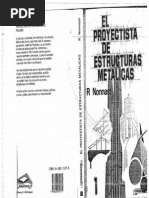 El Proyectista de Estructuras Metalicas - Tomo I | PDF