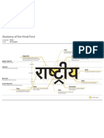 Anatomy of the Hindi Typeface