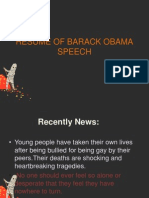 Resume of Barack Obama