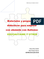 Materiales y Propuestas Didácticas para Emplear Con Alumnos Con Autismo