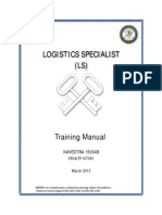 Logistics Specialist NAVEDTRA 15004B