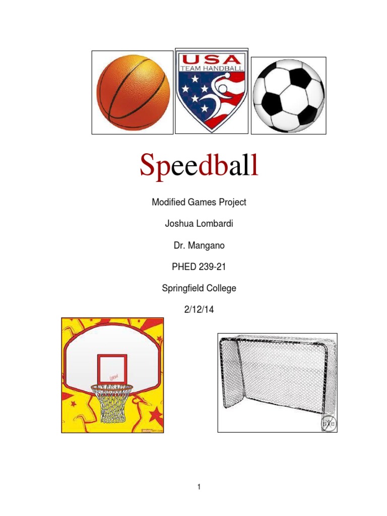 Modified Games Project Speedball Defender Association Football Team Sports