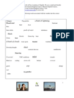 AClass Aviation English Vocab Weather Exercise