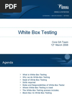 Download WhiteBox Testing by rajen_2cool SN20628271 doc pdf
