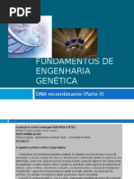 Fundamentos de engenharia Genética (Parte II)