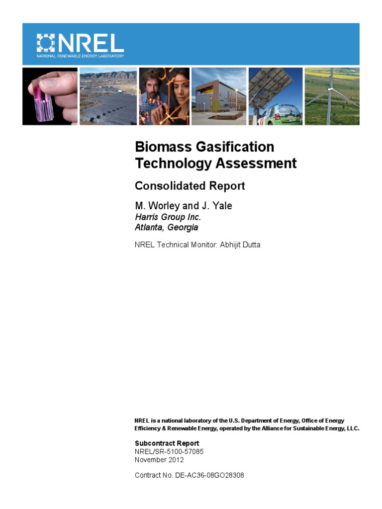 Biomass Gasdification | PDF | Gasification | Energy Technology
