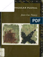 Being Singular Plural Jean-luc Nancy