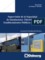 Seguridad en Instalaciones Electricas de Centros de Salud Del Peru