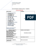 1.- PROGRAMAS DE EXTENSIÃ“N Y DIFUSIÃ“N CULTURAL  5 A Q.T.P.