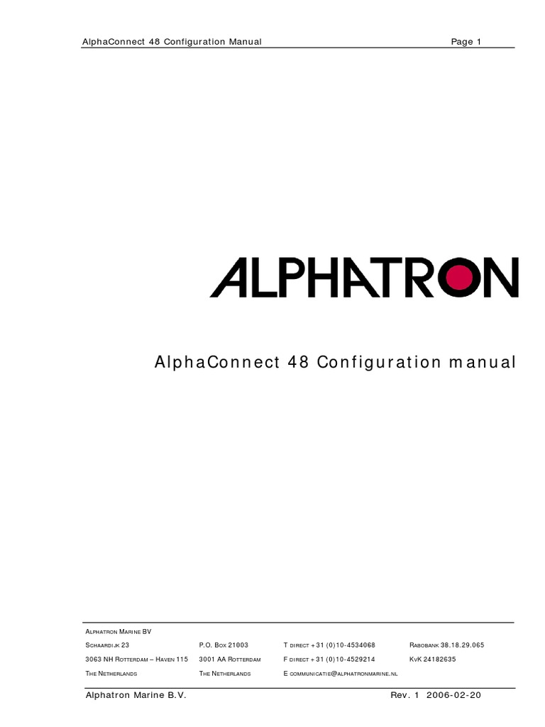AlphaConnect Configuration Manual | PDF | Remote Desktop Services ...