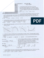 Phys C Jan 2009 Practice Test