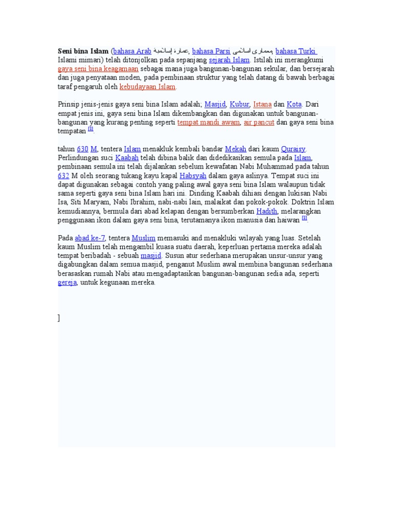 Seni Bina Islam Pdf