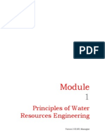 Principles of Water Resources Engineering