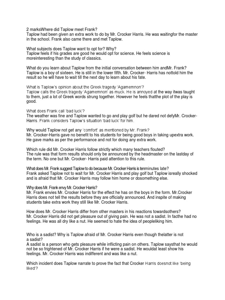 The Browning Version PDF Sadomasochism